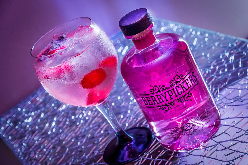 Fotografía de producto para BERRYPICKERS, Ginebra premium