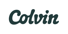 Logo Colvin — fotografía de producto