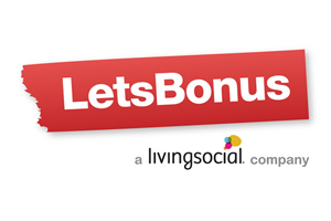 Logo Letsbonus — cliente fotografía publicitaria Barcelona