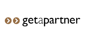 Logo Get a Partner — cliente Punctum Studio